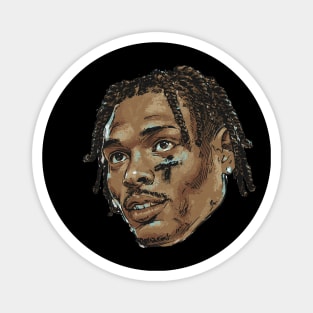 Jalen Ramsey Miami Portrait Magnet